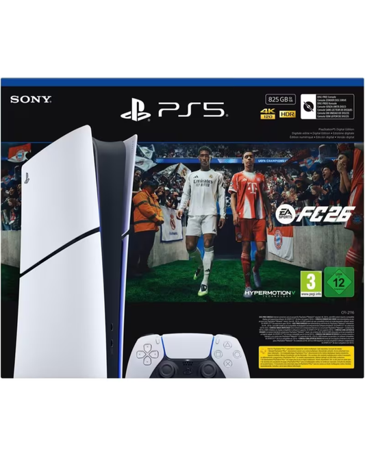 Sony Playstation 5 Slim Edizione Digitale PS5 + FC26 (FIFA 26)