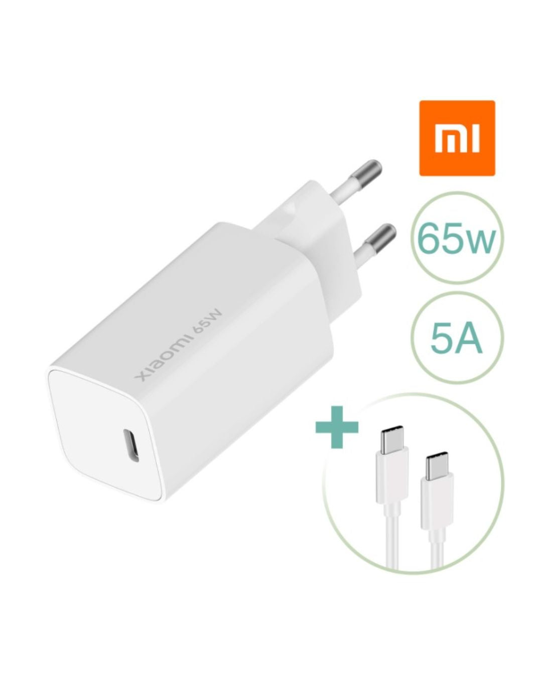 Xiaomi Mi Caricatore 65W USB-C
