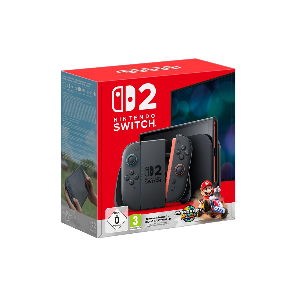 Nintendo Switch 2 + Mario Kart World (Gioco digitale incluso)